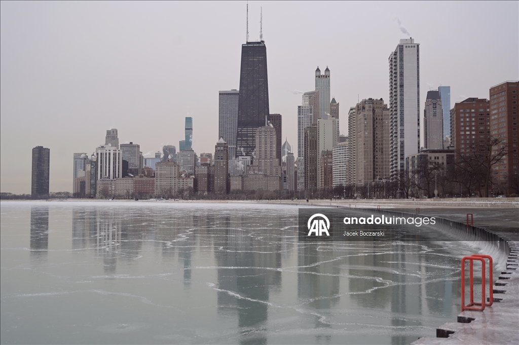 Chicago’da şiddetli soğuk hava dalgası etkili oldu 4