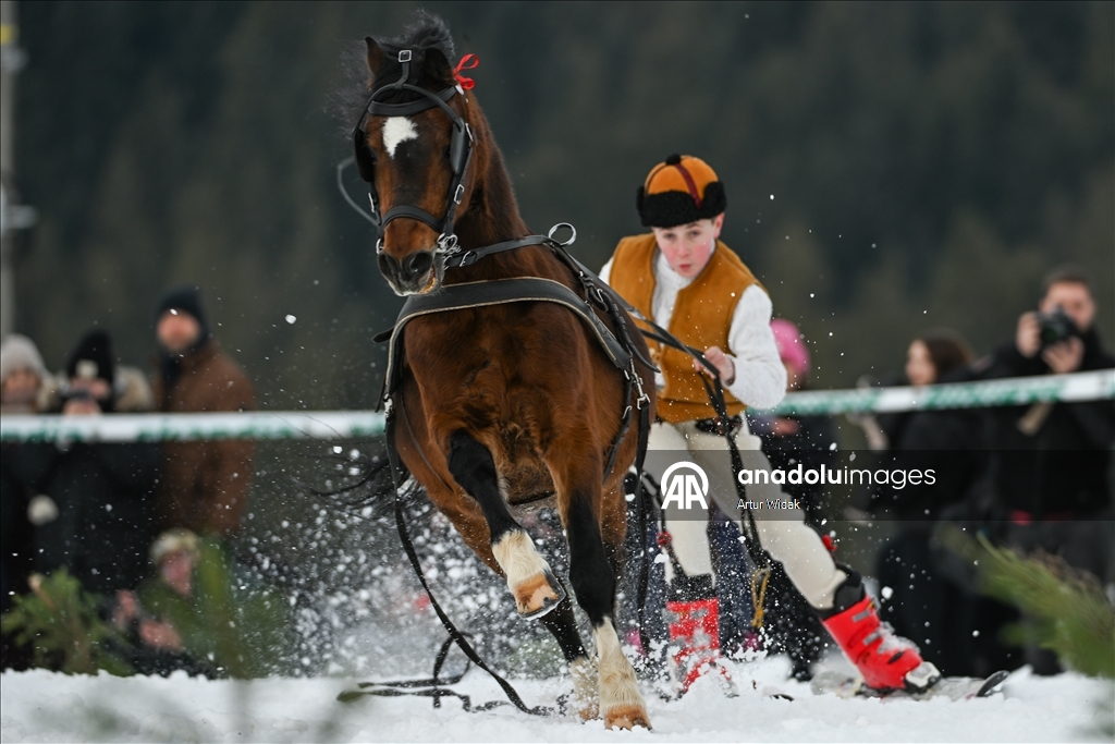 Polonya’da Kış Festivali: Podhale yaylacı kültürü karlar üzerinde yaşatılıyor
