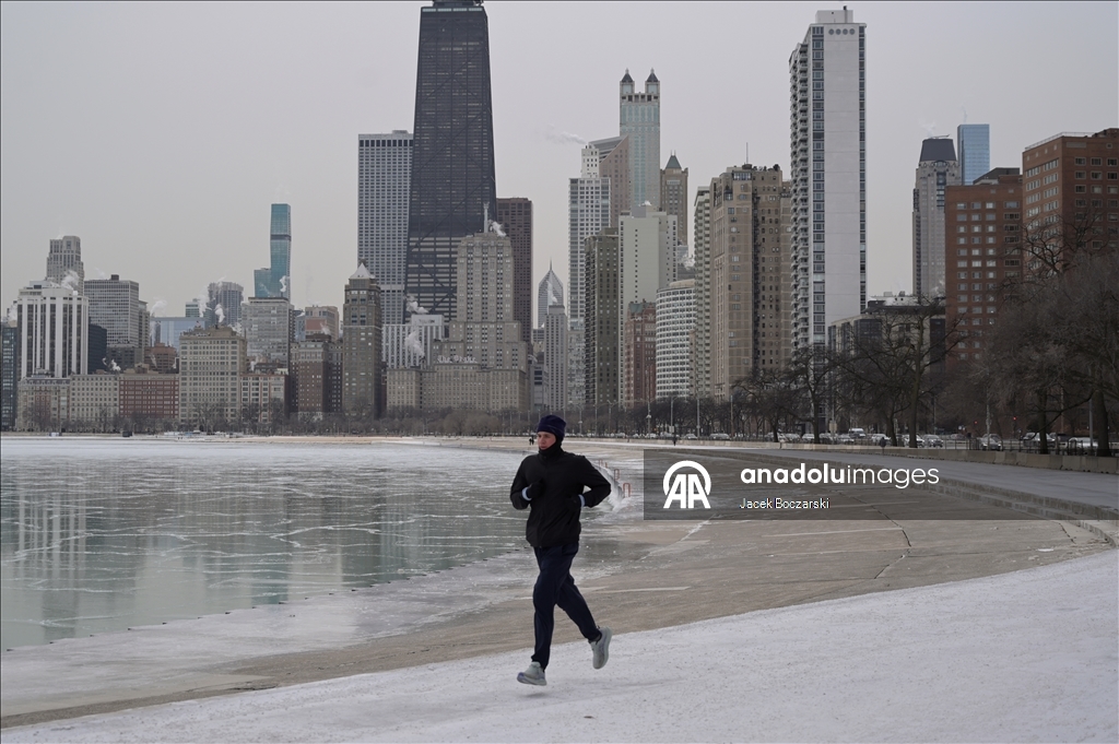 Chicago’da şiddetli soğuk hava dalgası etkili oldu 3