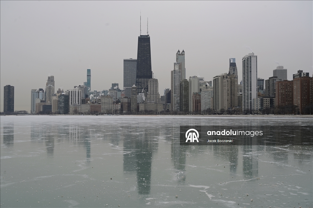 В Чикаго установилась экстремально холодная погода