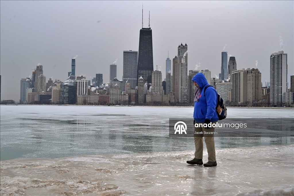Chicago’da şiddetli soğuk hava dalgası etkili oldu 8