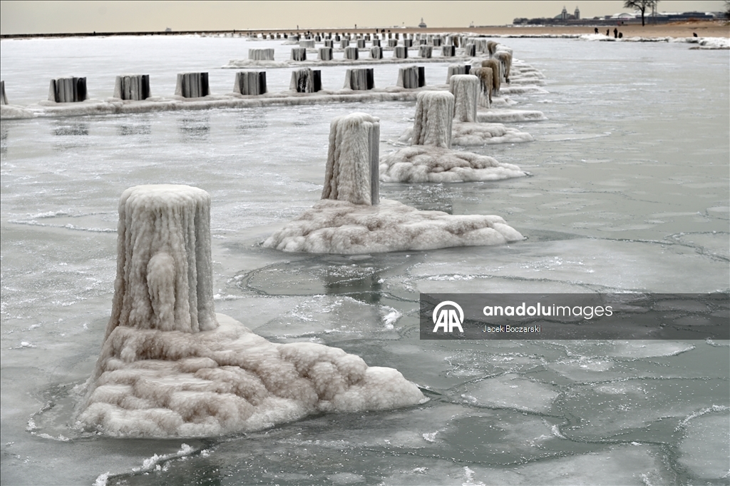 Chicago’da şiddetli soğuk hava dalgası etkili oldu 1
