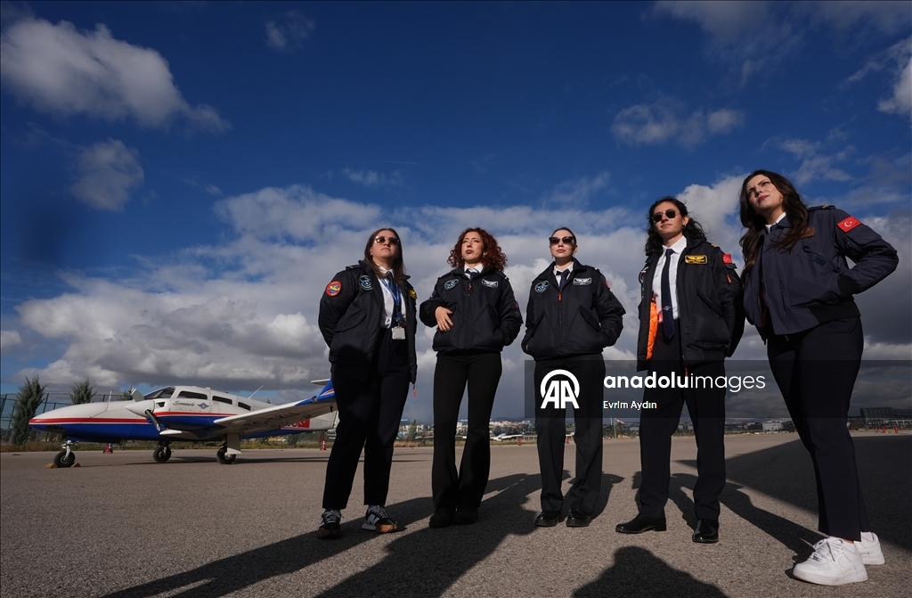 "Mektepli" kadın pilotlar THK Üniversitesinde yetişiyor 11