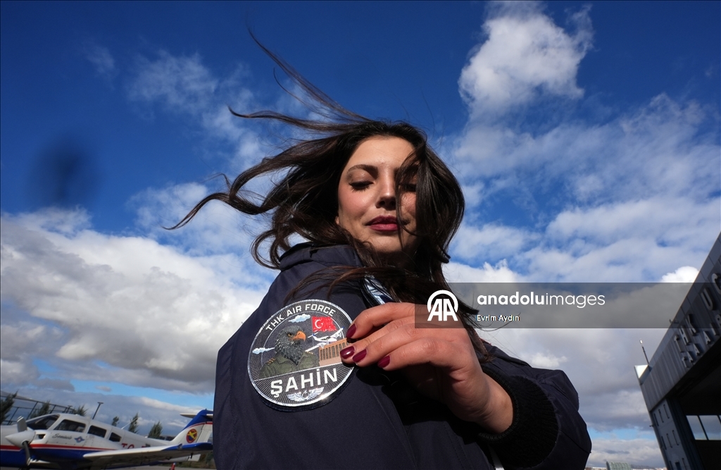 "Mektepli" kadın pilotlar THK Üniversitesinde yetişiyor 14