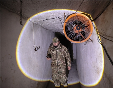 الأناضول ترصد أنفاق "قسد" في بلدة عين عيسى المحررة شمالي سوريا