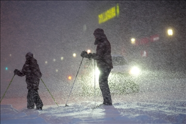 На Торонто обрушилась снежная буря