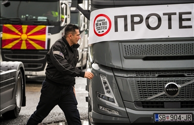 Počeli protesti profesionalnih vozača iz BiH, Srbije, Crne Gore i Sjeverne Makedonije na granicama EU 