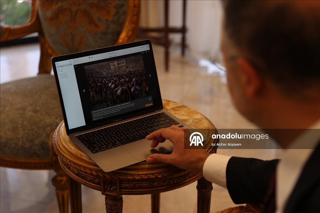 سفير تركيا بدمشق يشارك في اختيار أفضل صور الأناضول 2025