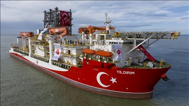 Ultra derin deniz sondaj gemisi "Yıldırım" Filyos Limanı'nda