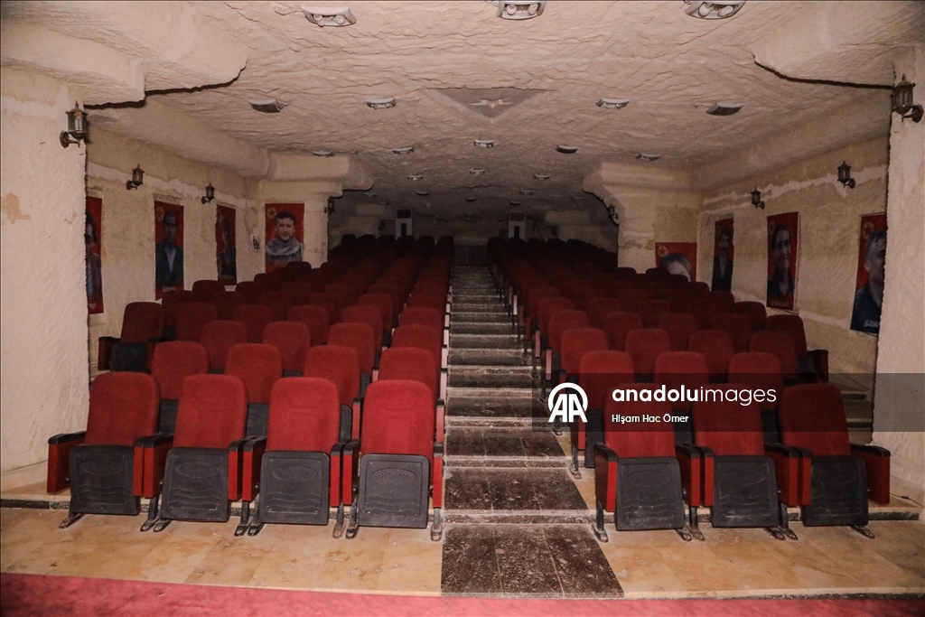 SDF's three-story “underground city,” uncovered