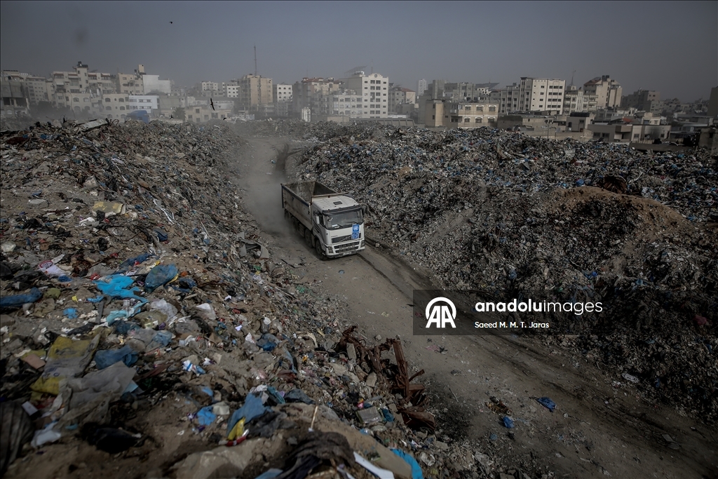 Smeće se nastavlja gomilati u Pojasu Gaze