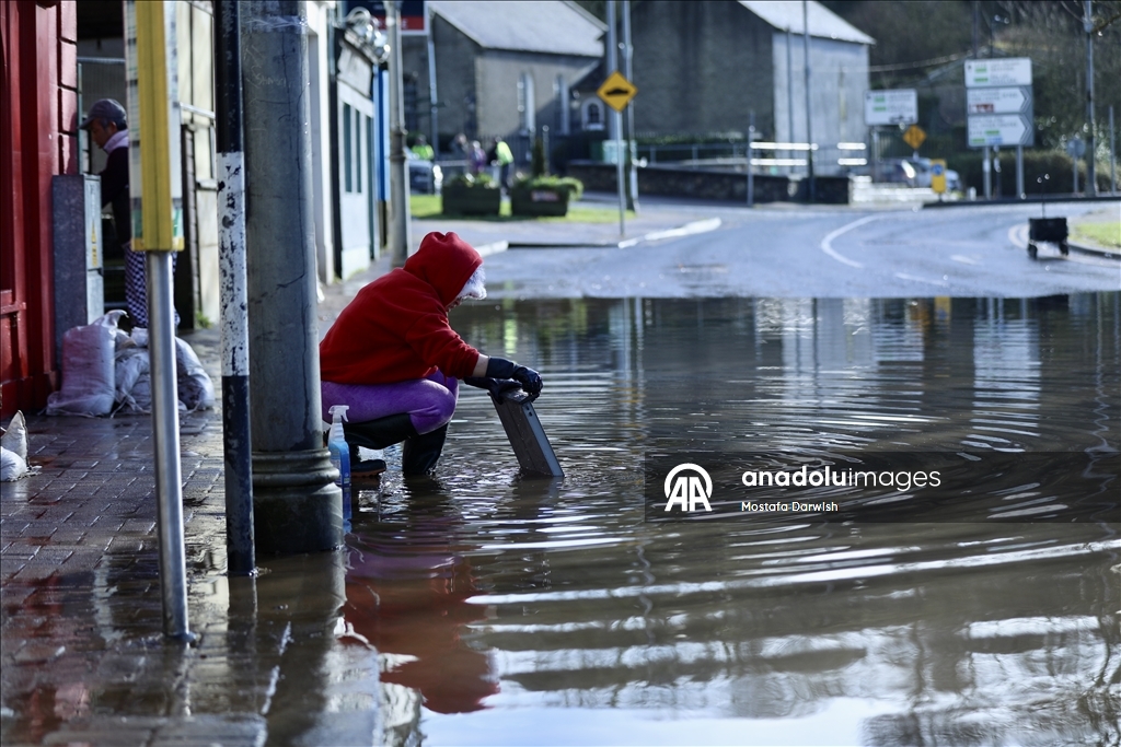 İrlanda'da aşırı yağış, sel ve taşkınlara yol açtı