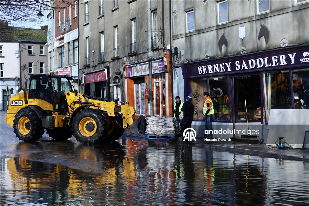İrlanda'da aşırı yağış, sel ve taşkınlara yol açtı