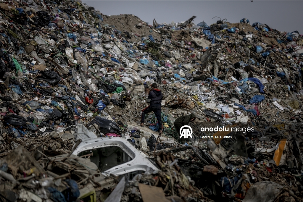 Smeće se nastavlja gomilati u Pojasu Gaze