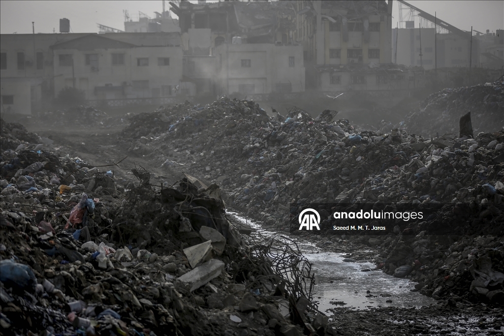 Smeće se nastavlja gomilati u Pojasu Gaze
