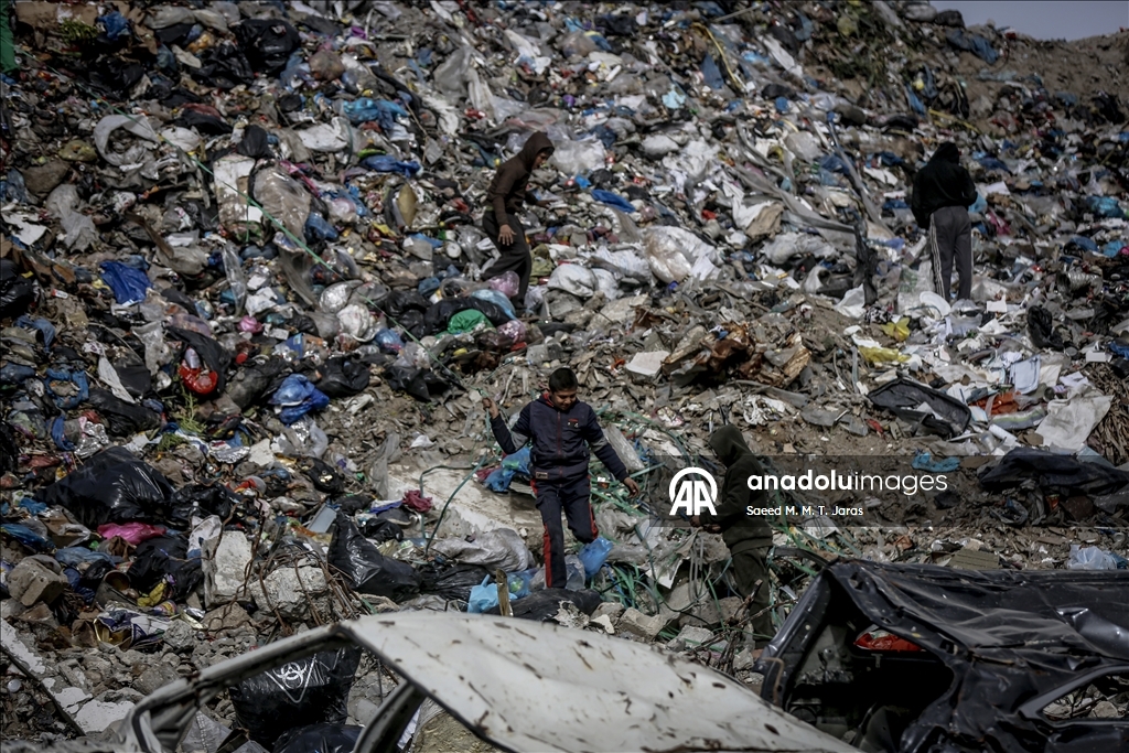 Smeće se nastavlja gomilati u Pojasu Gaze