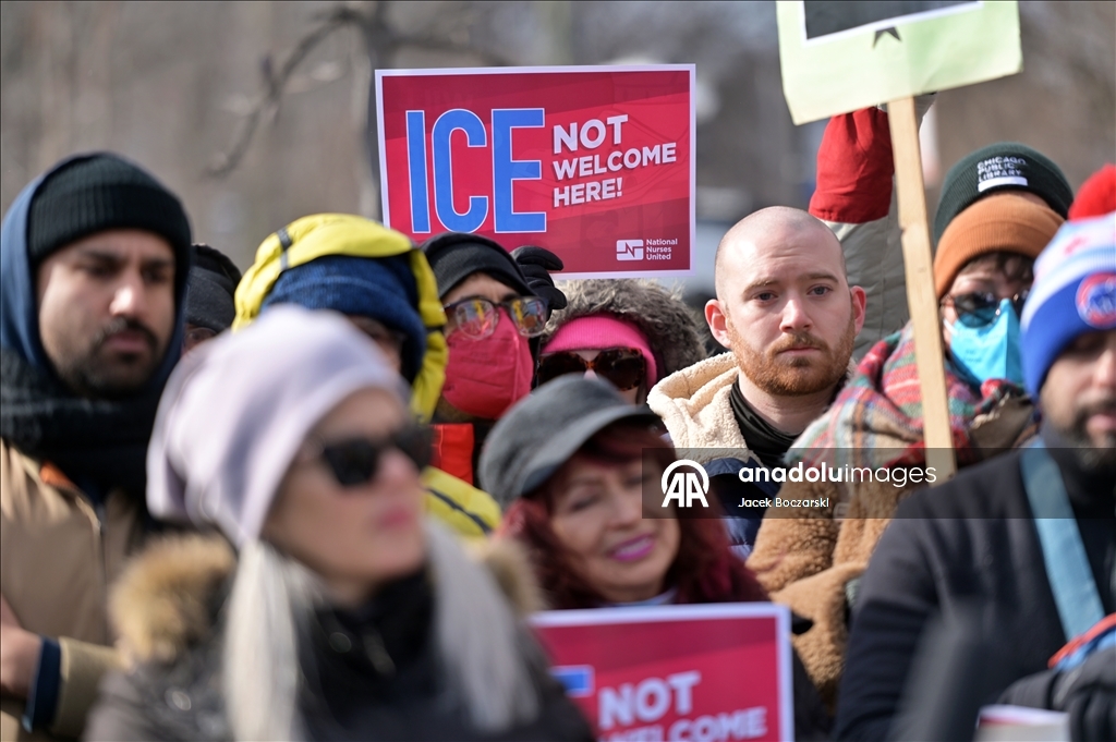 Chicago ve New York'ta ICE karşıtı protesto 13