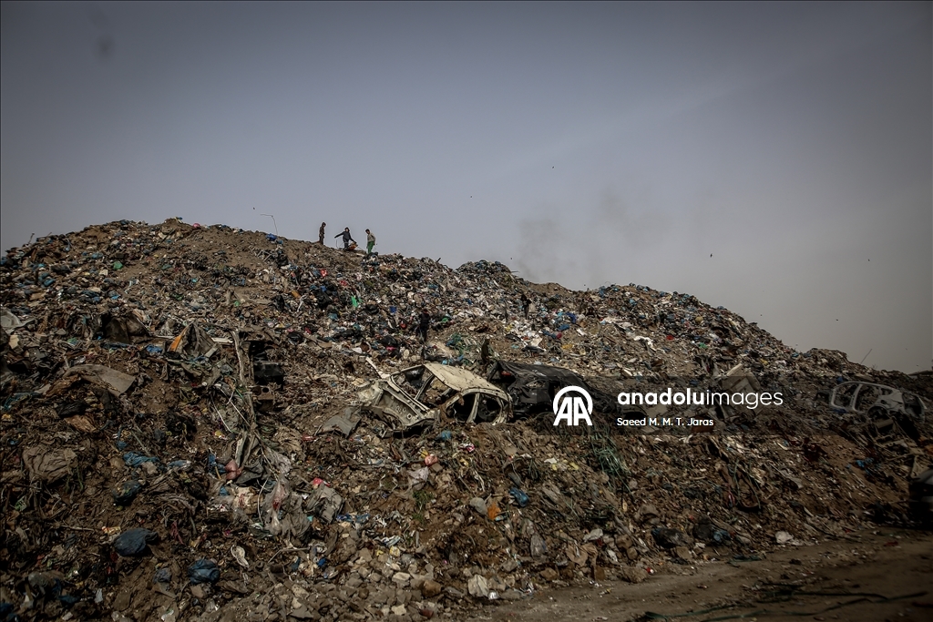 Smeće se nastavlja gomilati u Pojasu Gaze