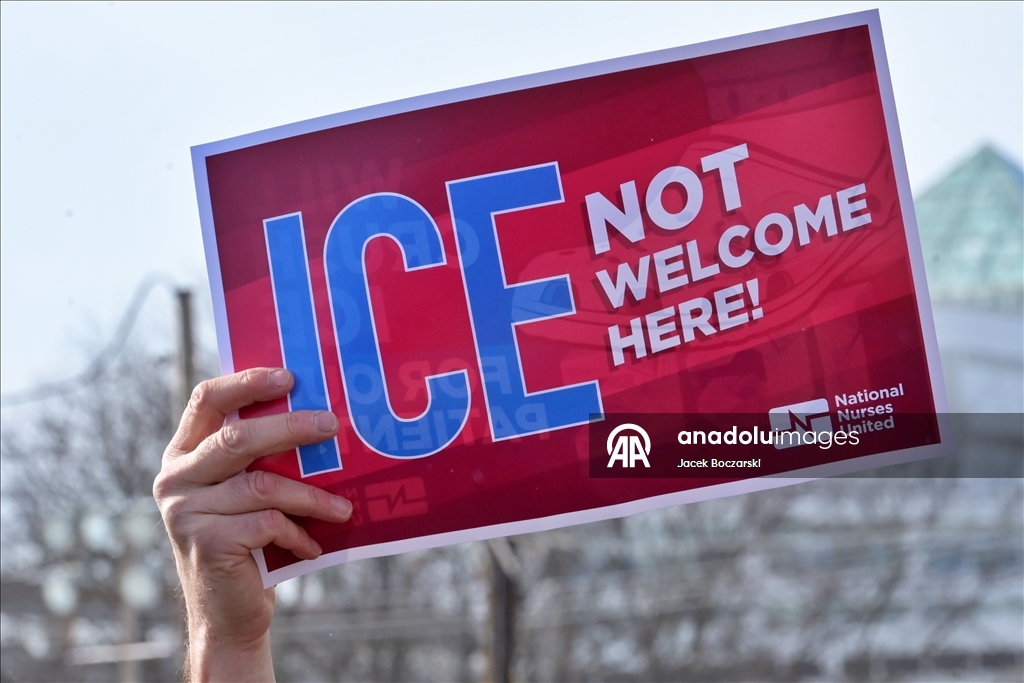 Chicago ve New York'ta ICE karşıtı protesto 11