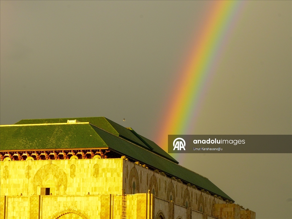 Atlas Okyanusu üzerine inşa edilen II. Hasan Cami