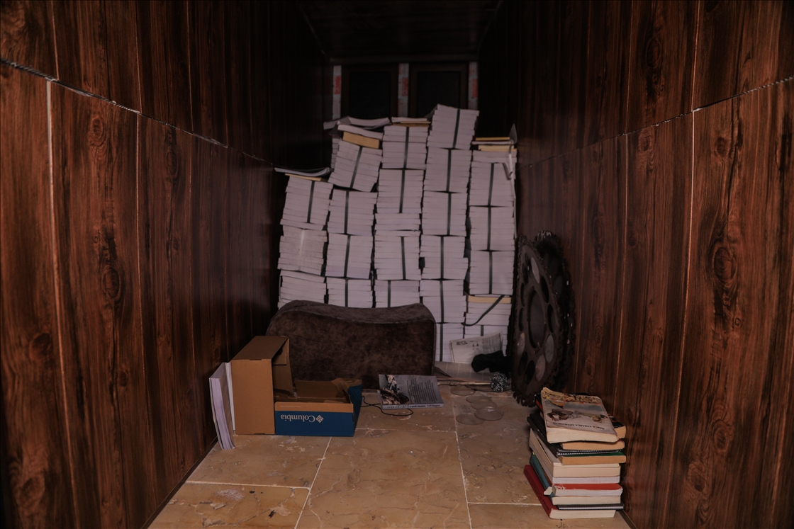 «Анадолу» запечатлело «подземный город» террористов YPG в сирийском Сыррине