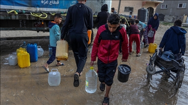 Gazze'de temiz su krizi devam ediyor