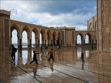 Мечеть Хасана II – уникальное сооружение, возведенное над Атлантическим океаном