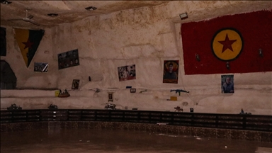 SDF's three-story “underground city,” uncovered
