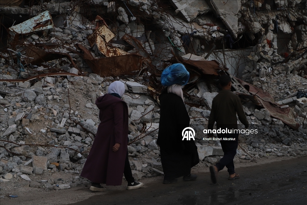 Повседневная жизнь в Джабалии превратилась в руины из-за атак Израиля 8