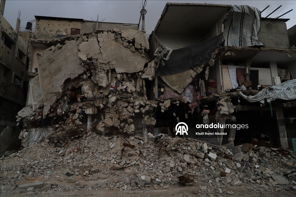 Повседневная жизнь в Джабалии превратилась в руины из-за атак Израиля 13