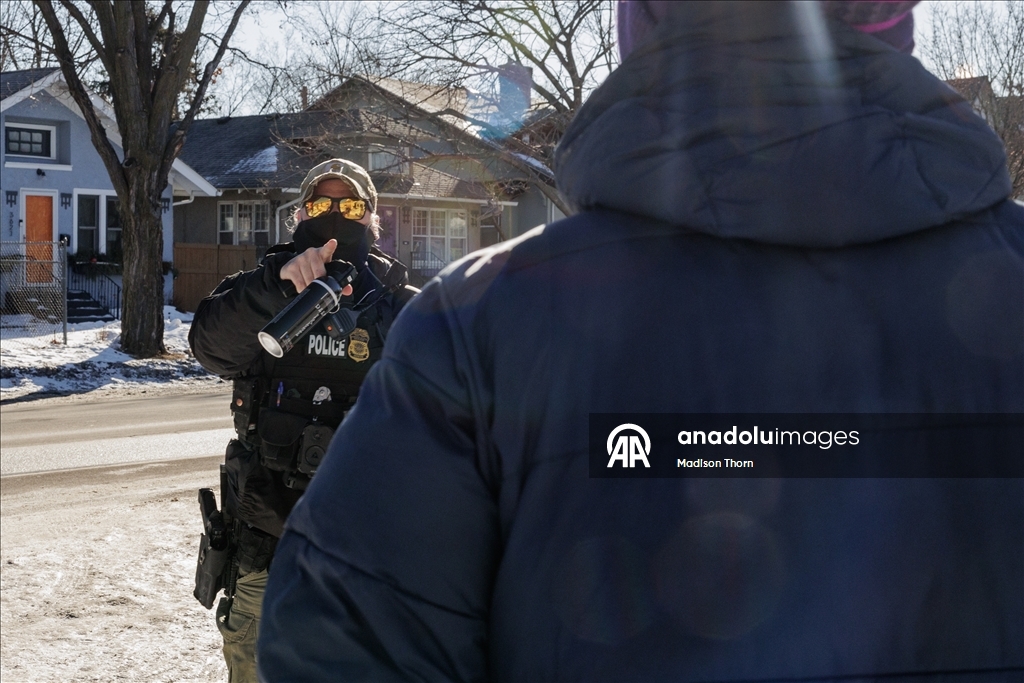 Minneapolis'te ICE gözetim ve uygulama operasyonları devam ediyor 7