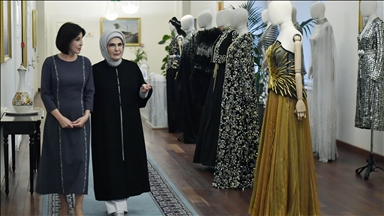 Emine Erdoğan, Özbekistan Cumhurbaşkanı'nın eşi Mirziyoyeva ile bir araya geldi