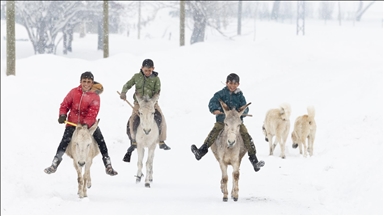 Karlıova’da atçılık geleneği çocukların oyunlarına yansıyor