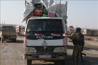 AA ekibi, Suriye ordusu ve terör örgütü YPG'nin Haseke'deki temas noktasını görüntüledi