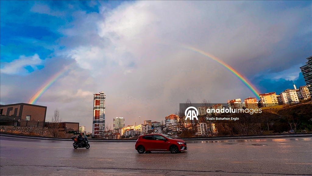 Rainbow in Turkish capital