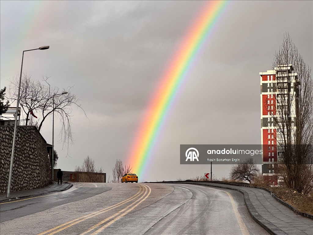 Rainbow in Turkish capital