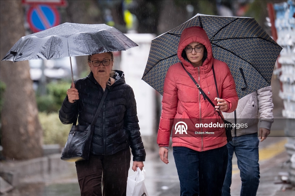 Ankara'da yağmur