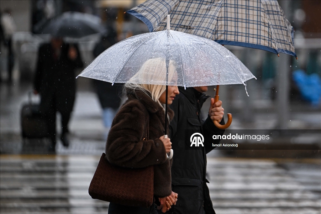 Ankara'da yağmur