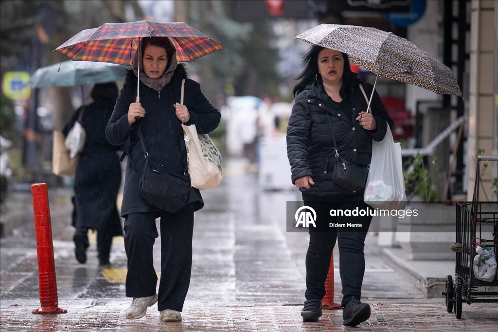 Ankara'da yağmur