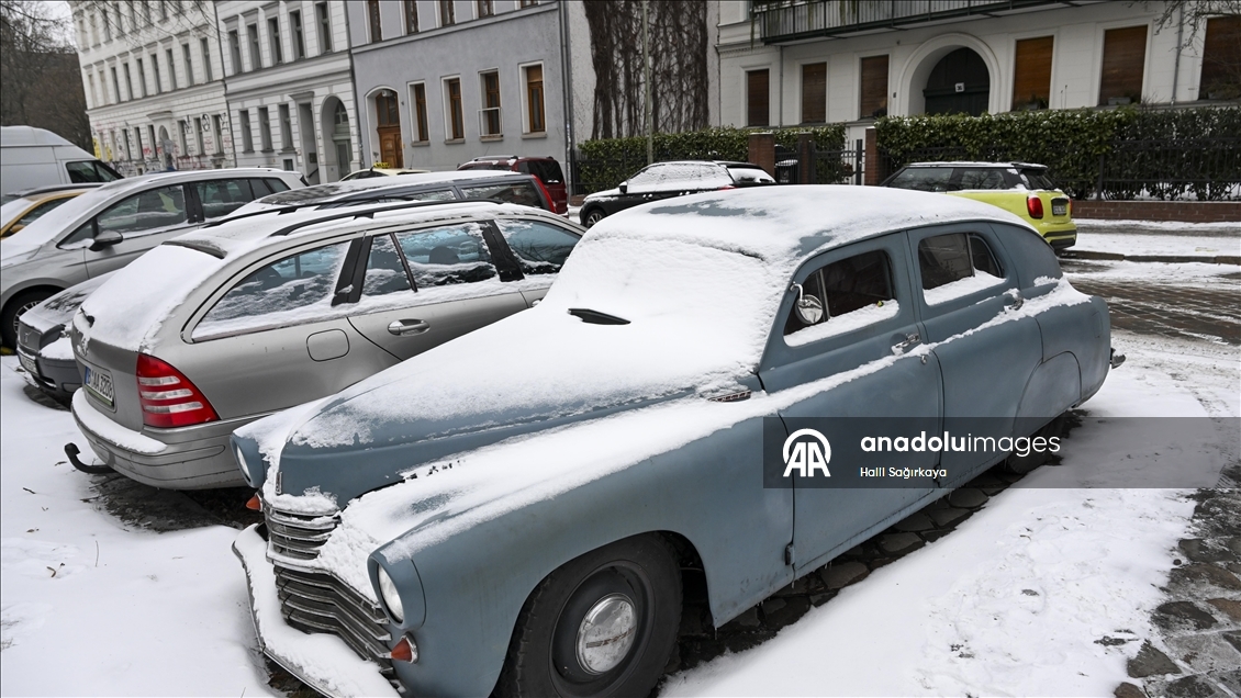 Berlin'de soğuk hava etkili oldu