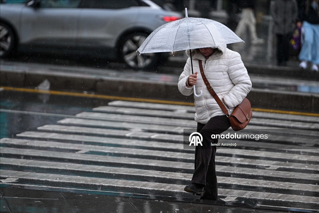 Ankara'da yağmur