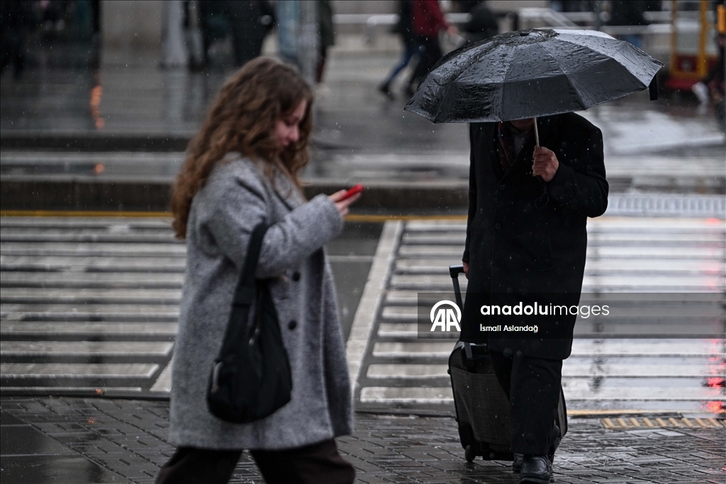 Ankara'da yağmur
