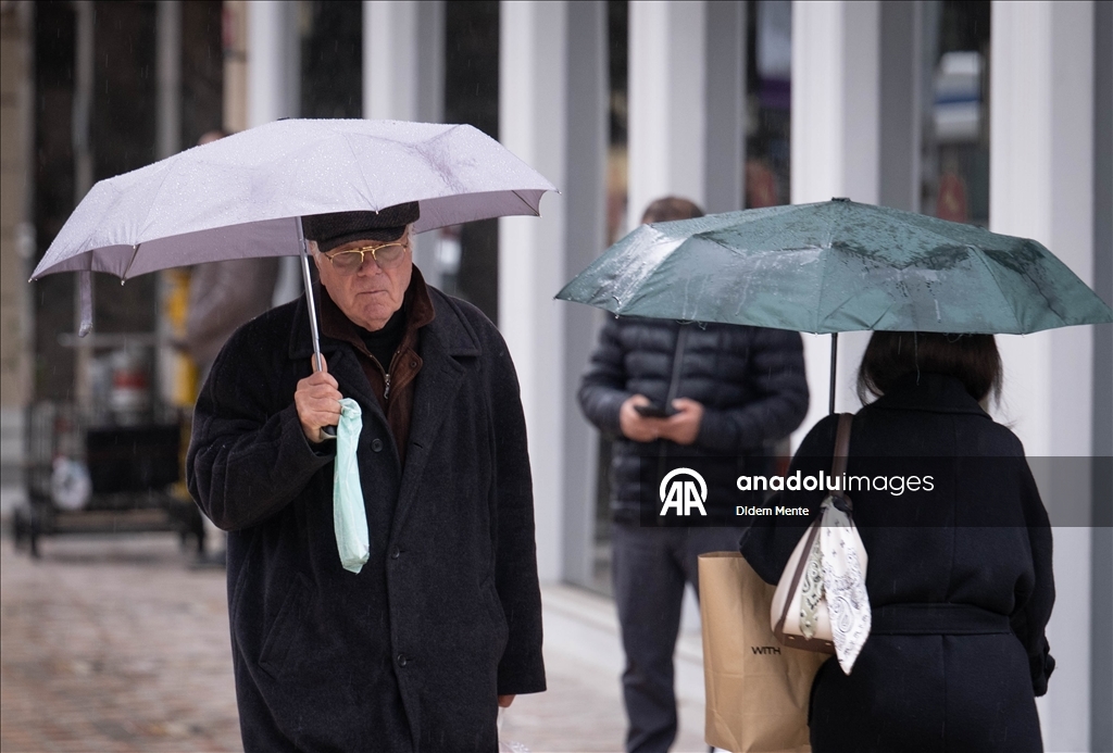 Ankara'da yağmur