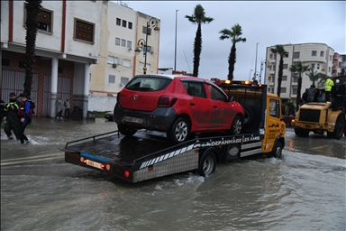 Мощные ливни на севере Марокко привели к наводнениям