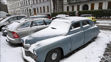 Berlin'de soğuk hava etkili oldu
