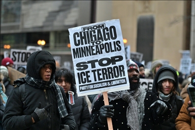 Протесты против ICE в Чикаго