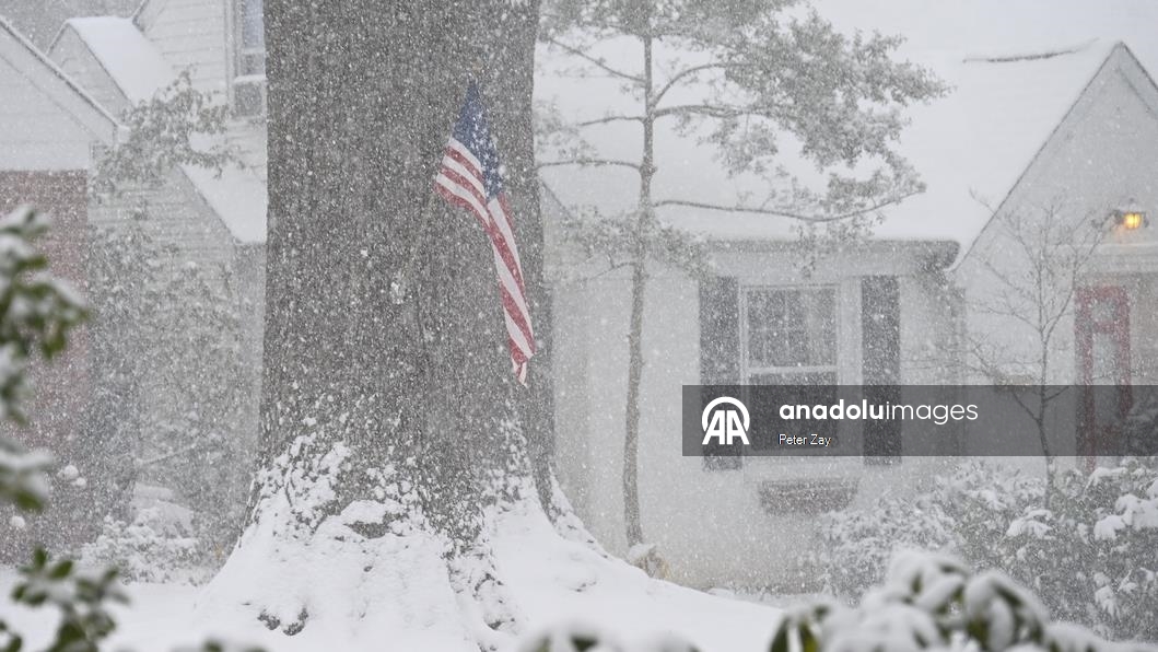 ABD’de Gianna kış fırtınası Charlotte’u etkisi altına aldı