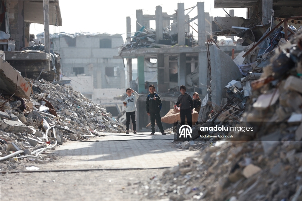 Повседневная жизнь в лагере беженцев Джебалия в Газе