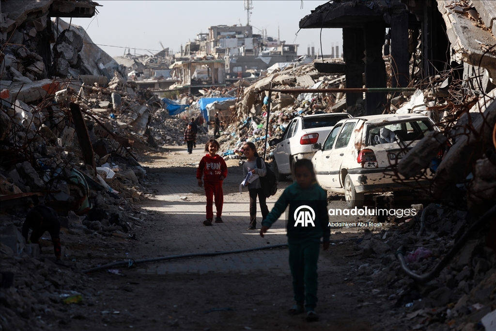Повседневная жизнь в лагере беженцев Джебалия в Газе