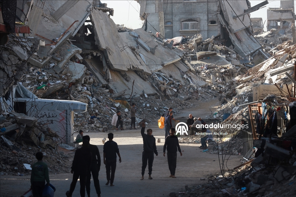 Повседневная жизнь в лагере беженцев Джебалия в Газе